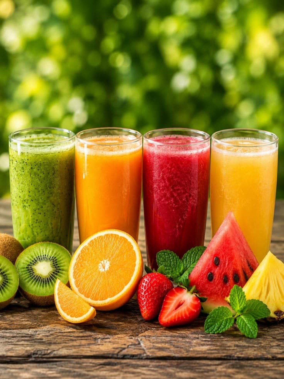Fresh fruit juices